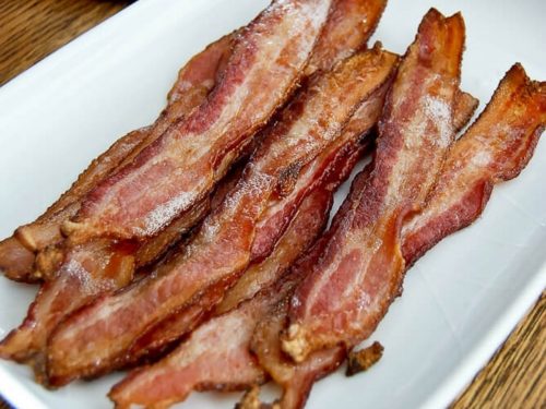 Bacon cooking tray shop