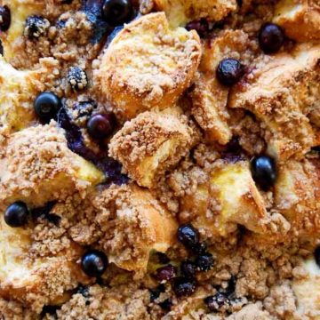 blueberry french toast casserole