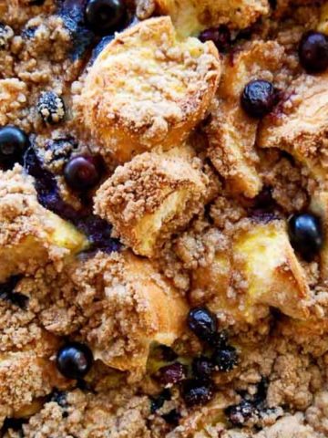 blueberry french toast casserole