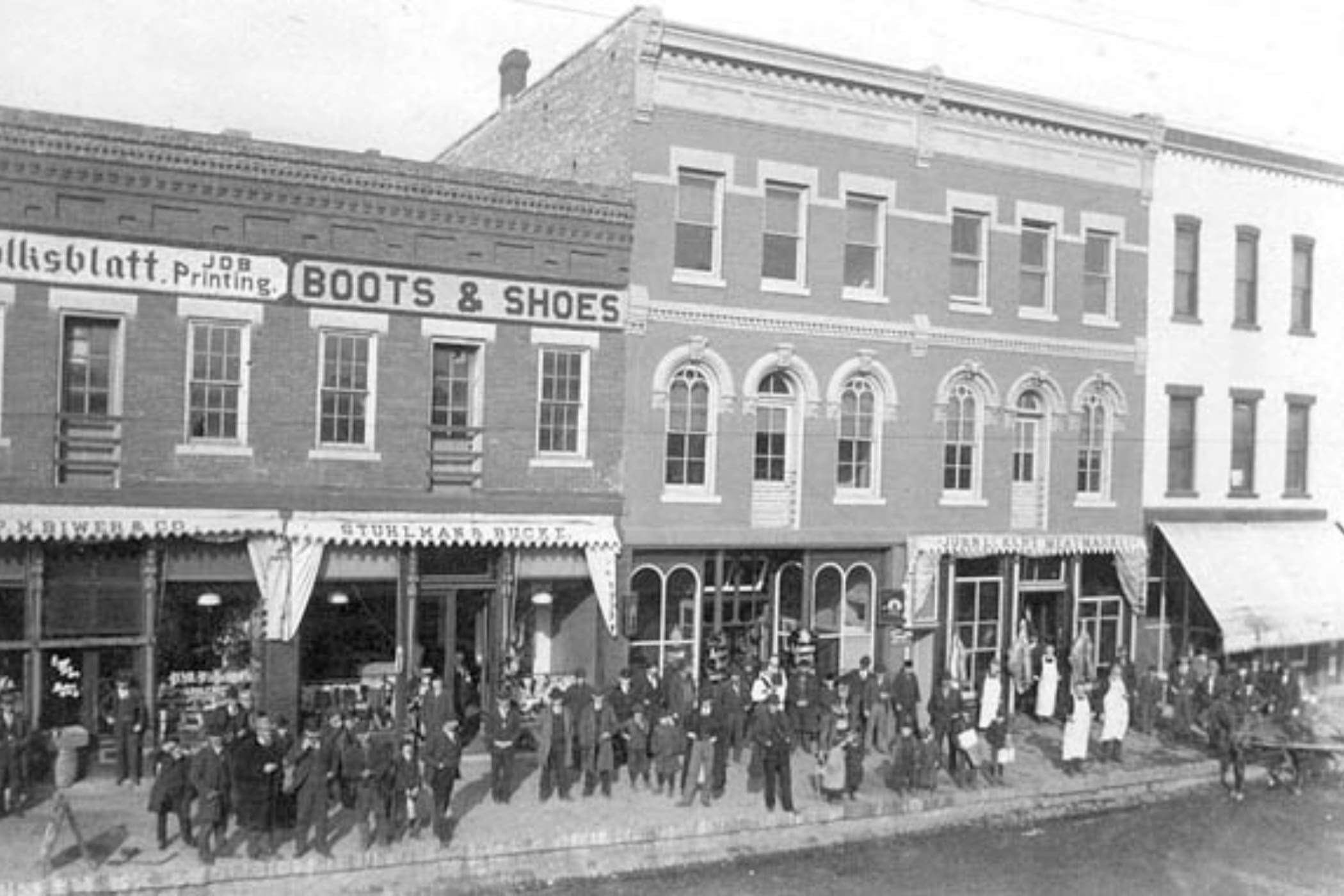 Eckerts Meat Market Store, Lincoln Il.