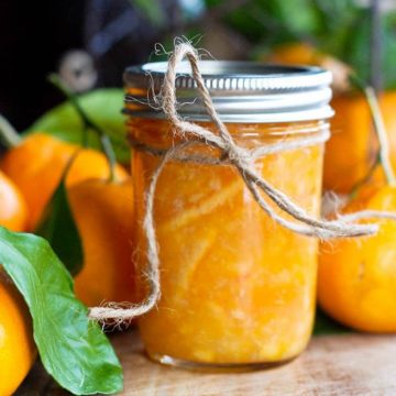 instant pot orange lemon marmalade in jar