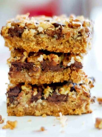 7 layer magic bars stacked