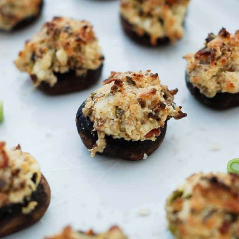 Cream Cheese Stuffed Mushrooms Front Range Fed