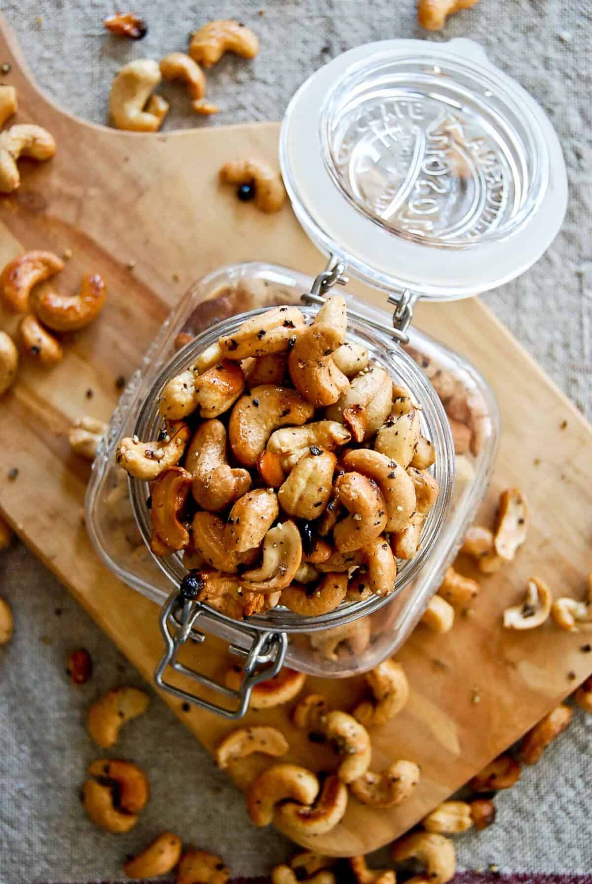 Salt And Pepper Cashews Front Range Fed