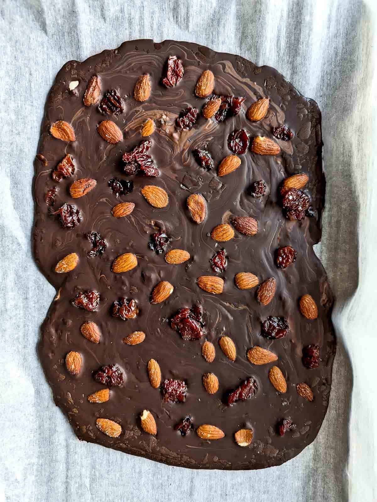 chocolate bark.