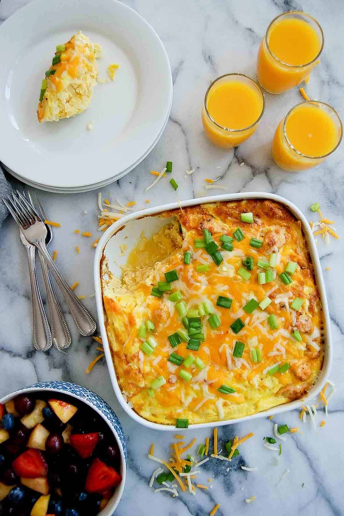 5-Ingredient Hash Brown Breakfast Casserole