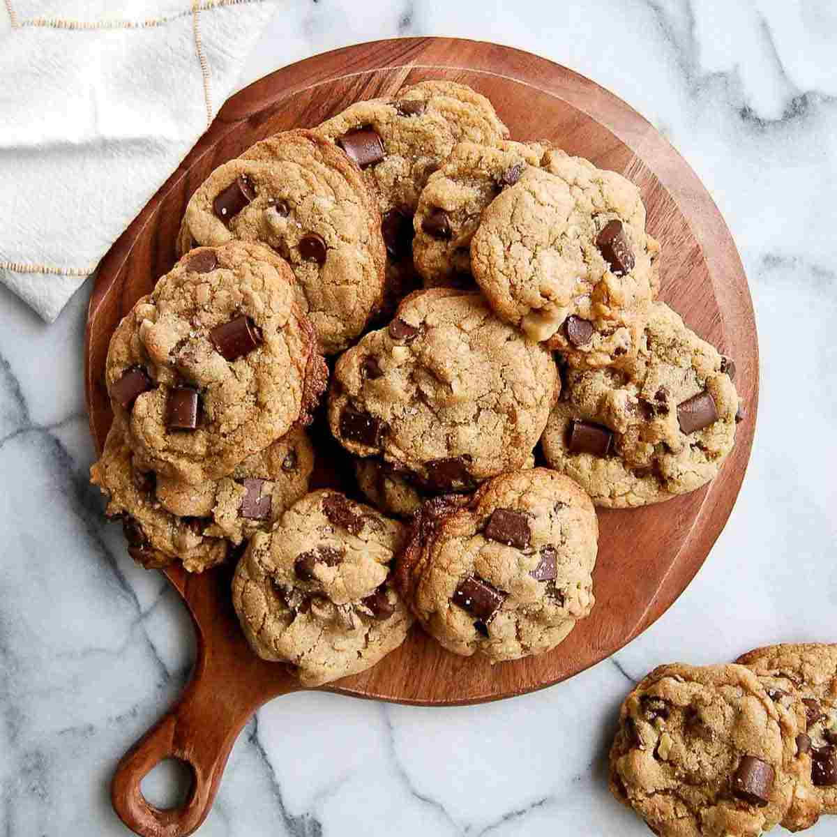 BEST Chewy Chocolate Chip Walnut Cookie Recipe