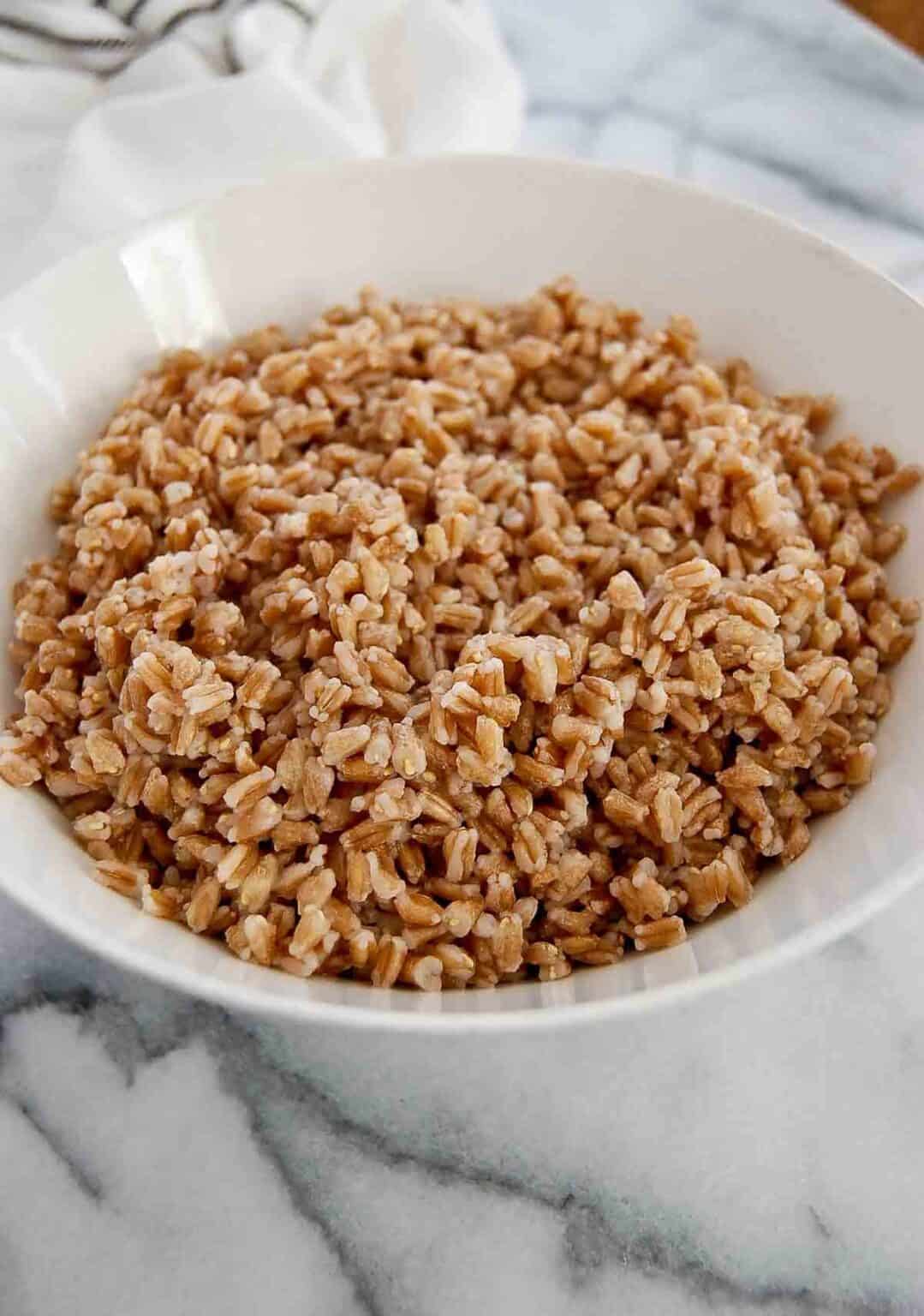Quick And Easy Instant Pot Farro Front Range Fed