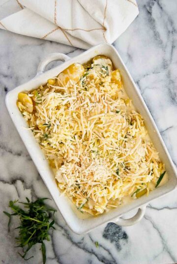 Cheesy Creamy Instant Pot Scalloped Potatoes Recipe | Front Range Fed